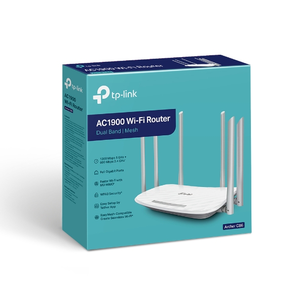 tp-link Archer C86 AC1900 Dual Band Mesh Wi-Fi Router